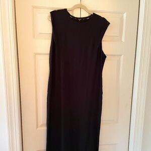 Public Rec “Go-To” Tank Dress in Black -  Soft, Effortlessly Flattering!